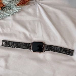 Gorgeous Black Diamonds Watch Band
